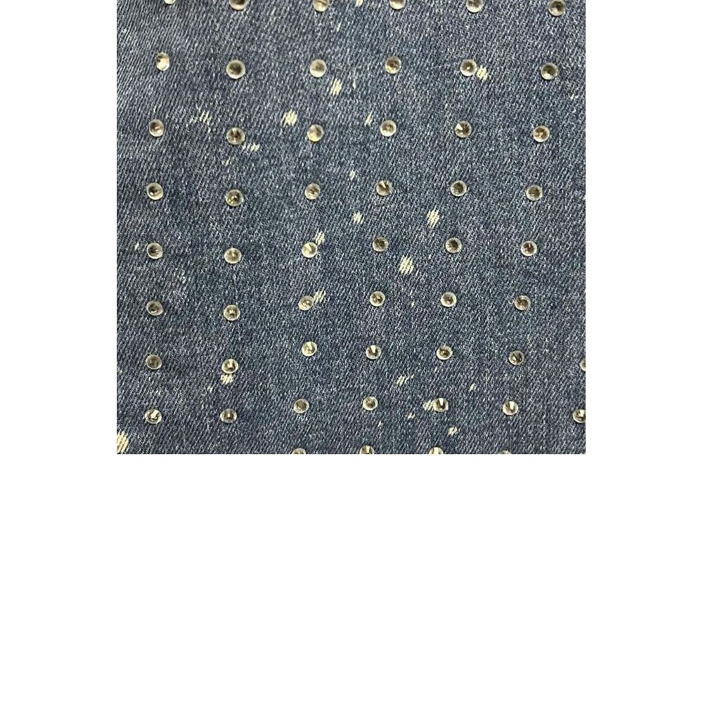 Philipp Plein Blaue Baumwoll-Jeans für Damen