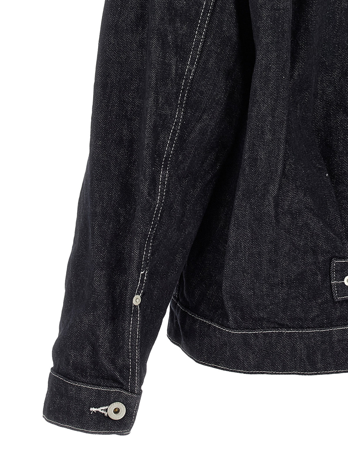 Comme Des Garçons Blaue Jeansjacke aus Baumwolle
