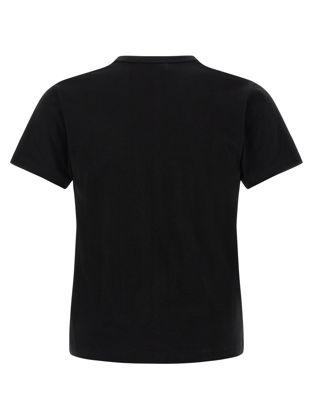 Comme Des Garçons Schwarzes Baumwoll-T-Shirt