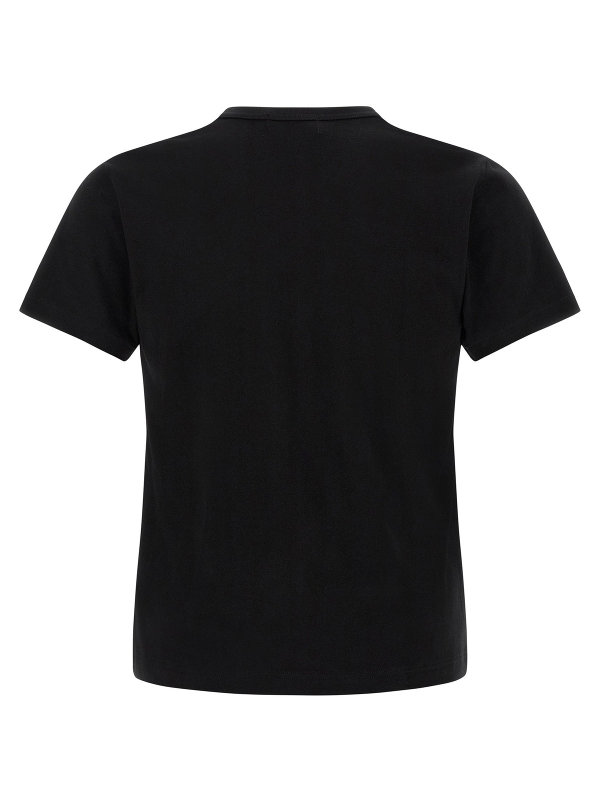 Comme Des Garçons Schwarzes Baumwoll-T-Shirt