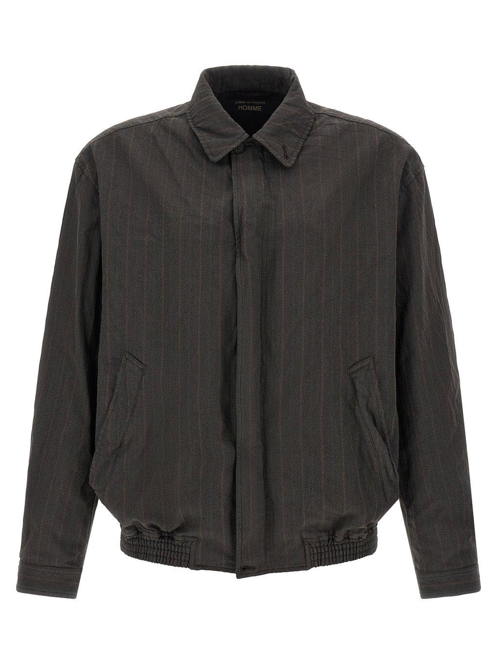 Comme Des Garçons Brauner Polyester-Bomber