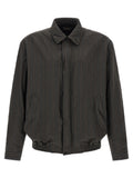 Comme Des Garçons Brauner Polyester-Bomber