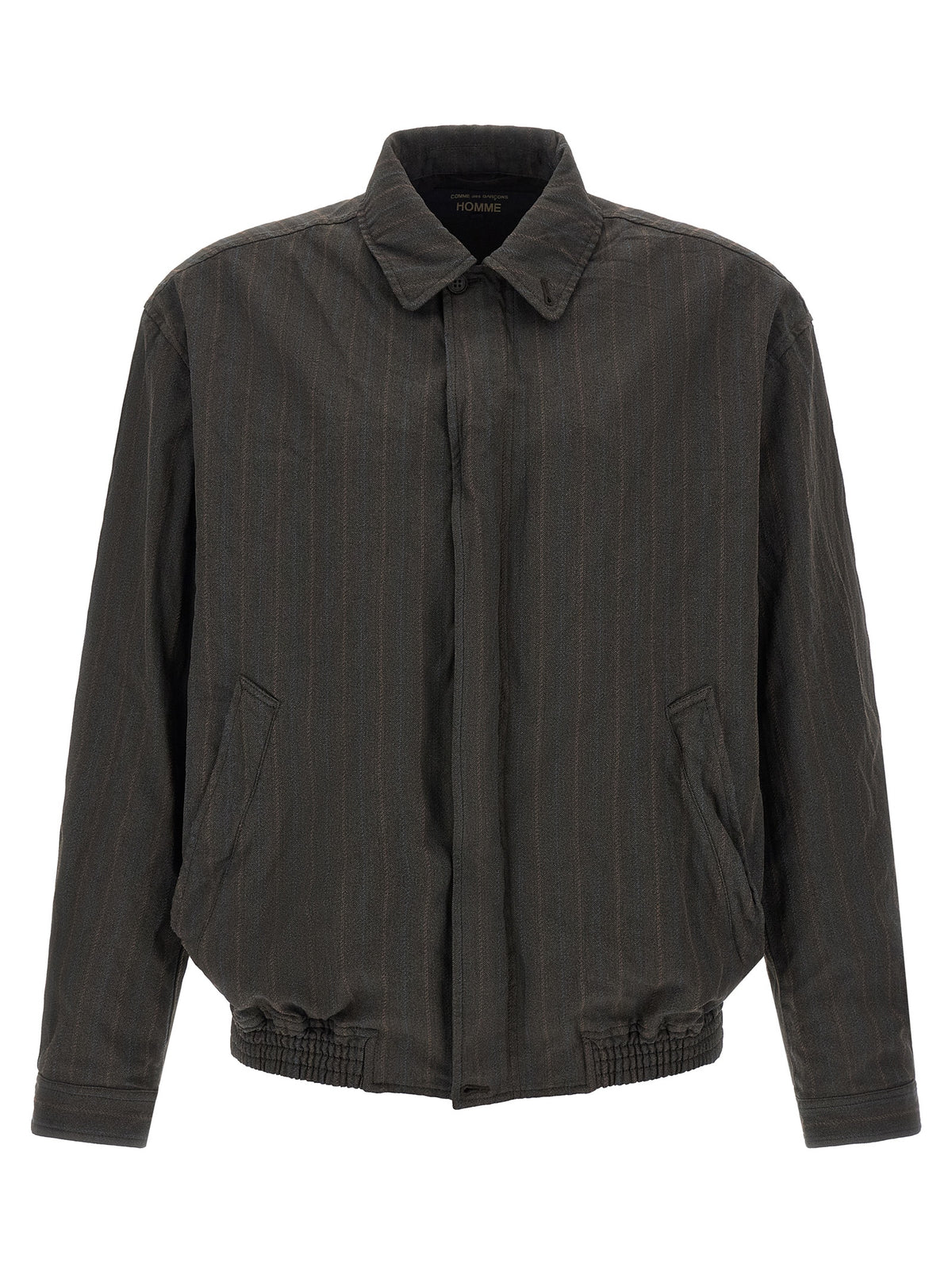 Comme Des Garçons Brauner Polyester-Bomber