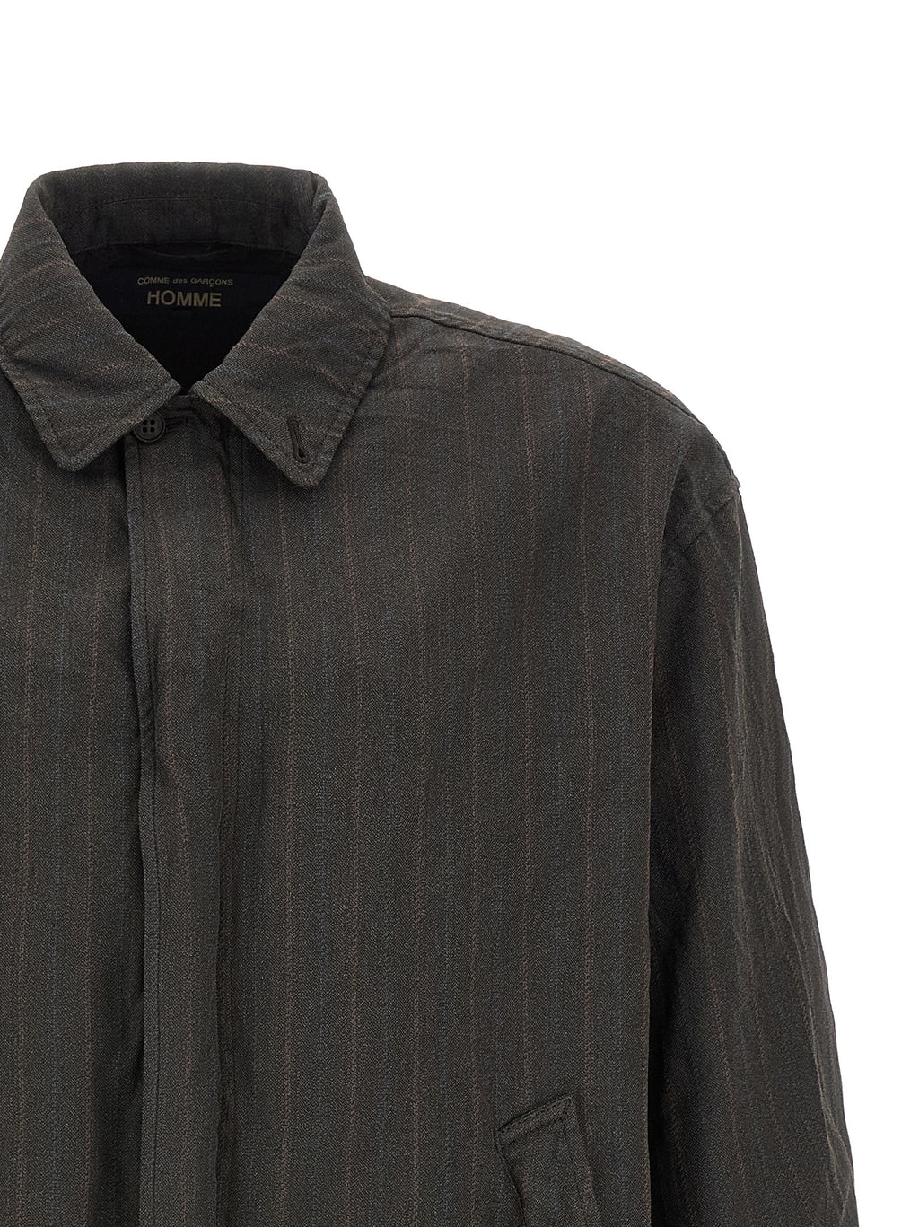 Comme Des Garçons Brauner Polyester-Bomber
