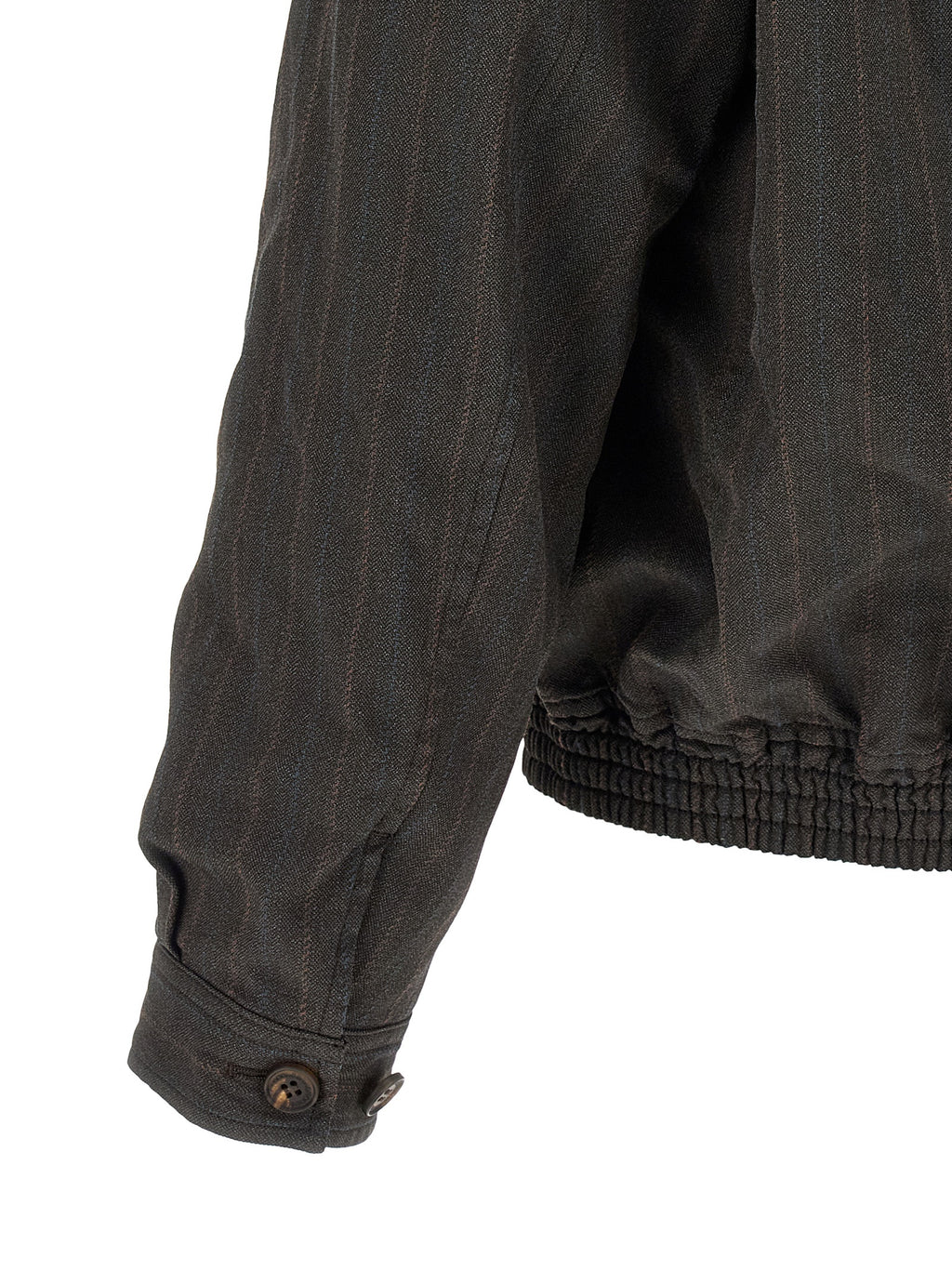 Comme Des Garçons Brauner Polyester-Bomber
