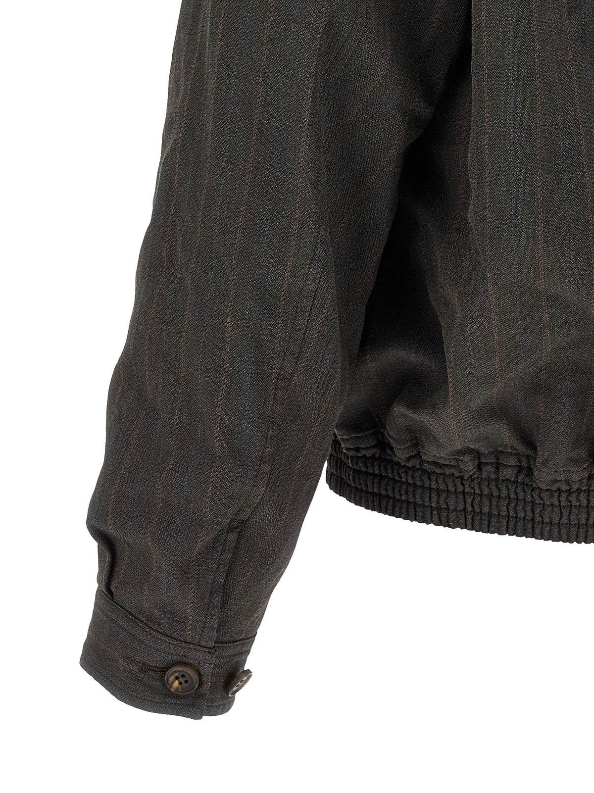 Comme Des Garçons Brauner Polyester-Bomber