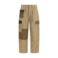 Isabel Marant Étoile Zweifarbige Baumwoll-Cargohose