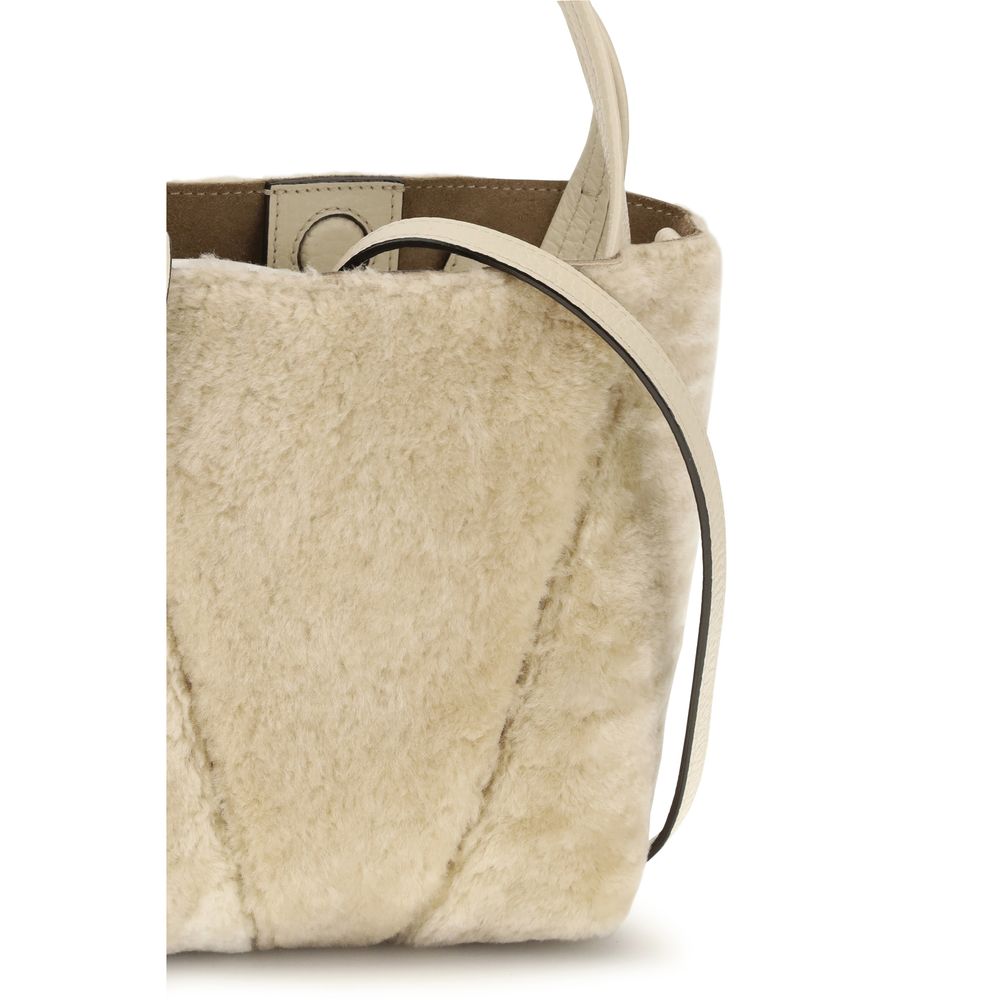 Chloé Beige Kalbsleder Bos Taurus Schultertasche