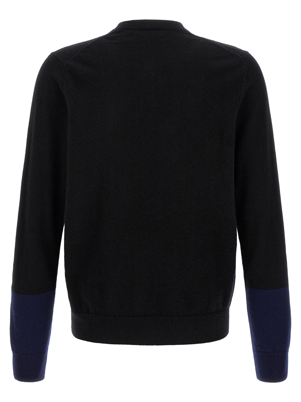 Comme Des Garçons Schwarzer Wollcardigan
