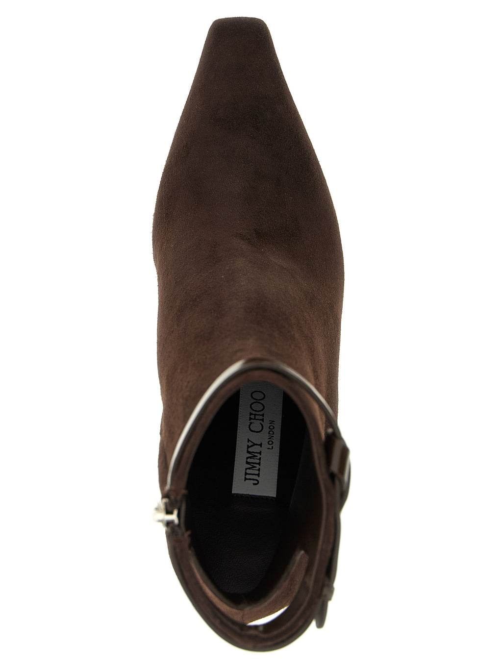Jimmy Choo Braune Lederstiefeletten