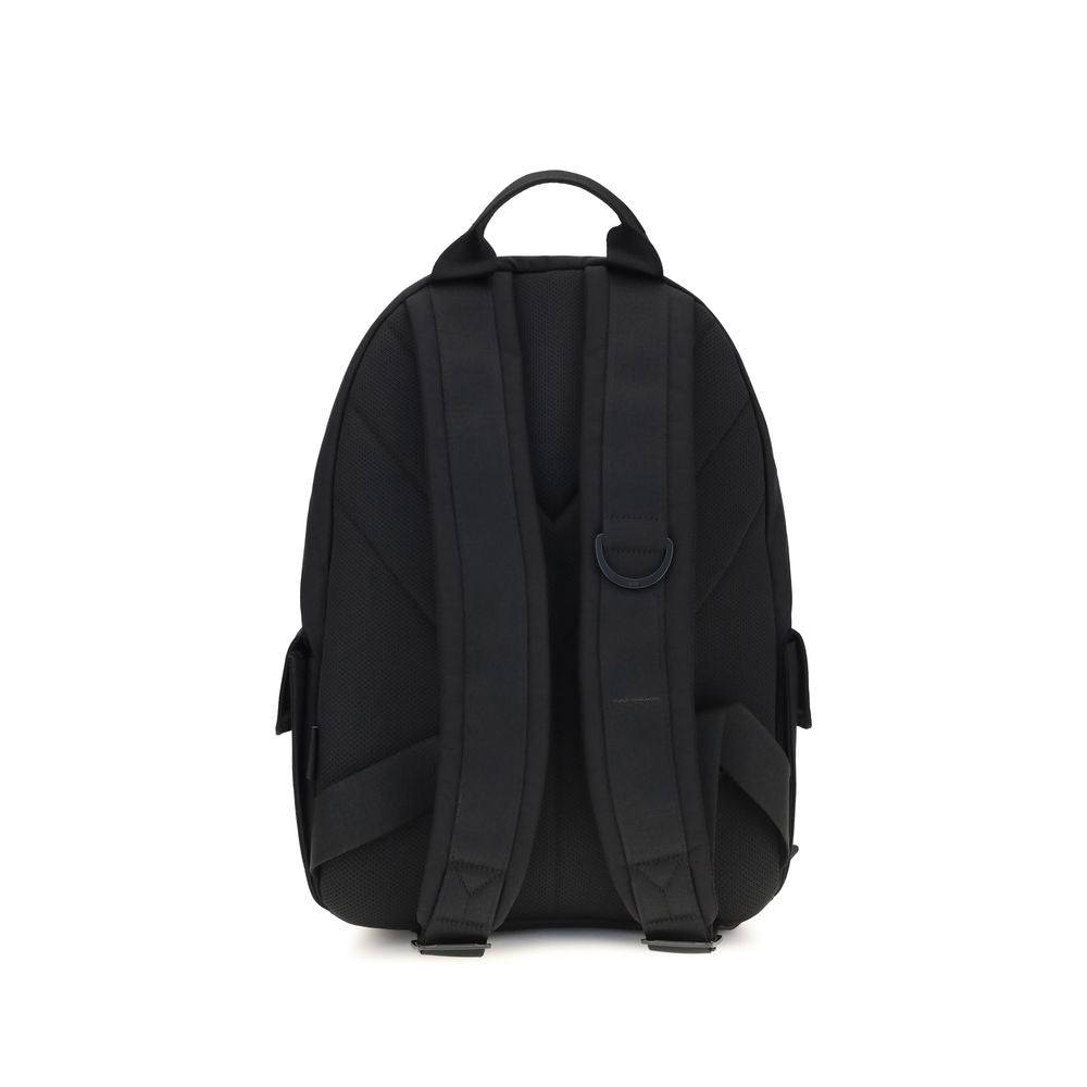 Y-3 Schwarzer Polyamid-Rucksack