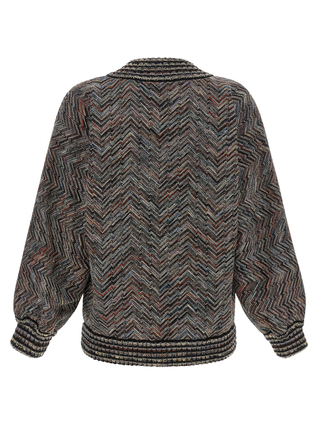 Missoni Mehrfarbige Woll-Bomberjacke
