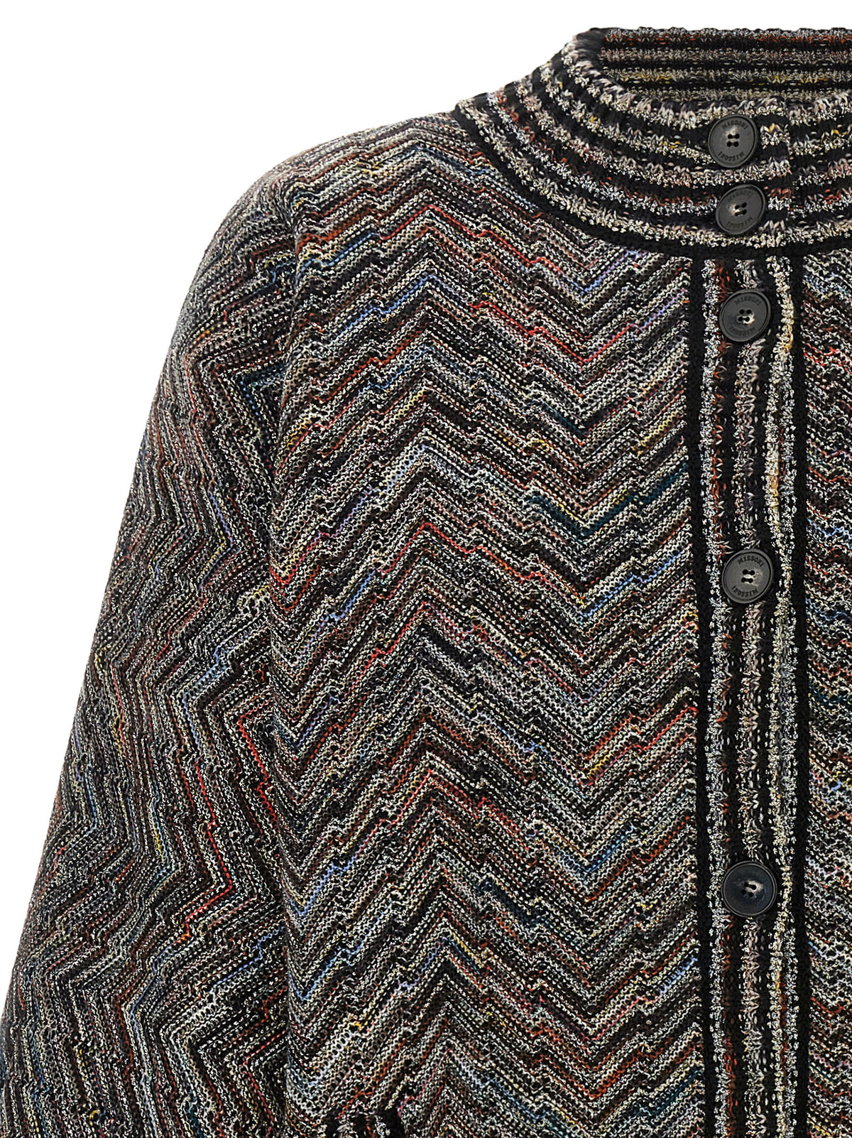 Missoni Mehrfarbige Woll-Bomberjacke