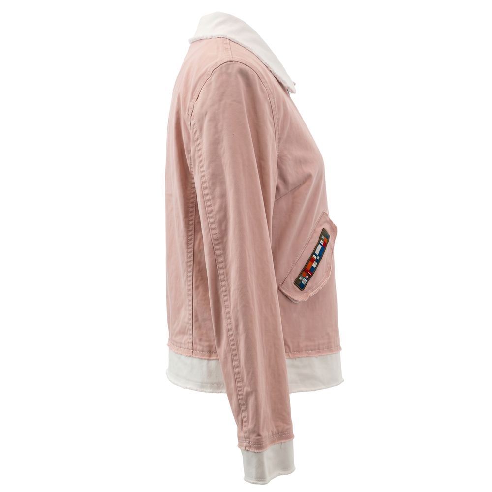 Mr&Mrs Italy Pink Cotton Damenjacke