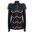 Mr&Mrs Italy Blaue Baumwolljacke für Damen