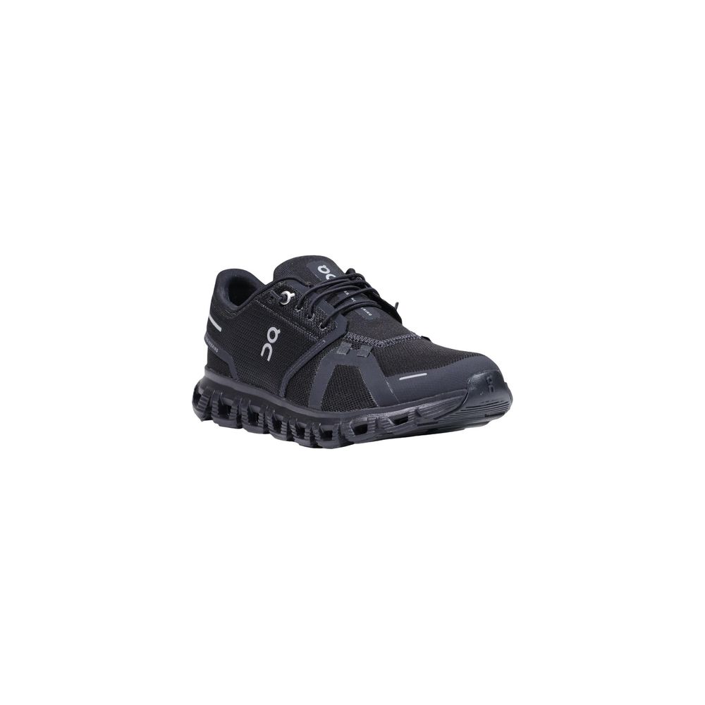 On Running Schwarze synthetische Sportsneakers