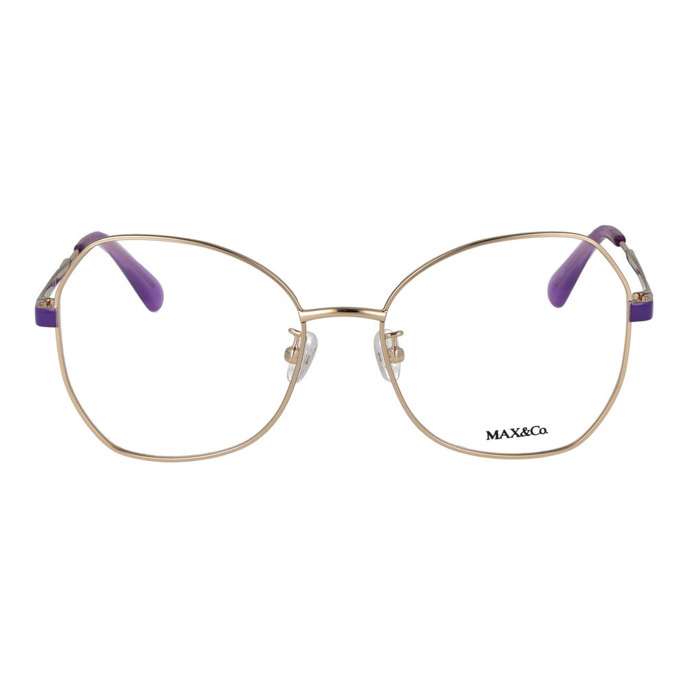 Max & Co Brille aus Goldmetall (Fassung)
