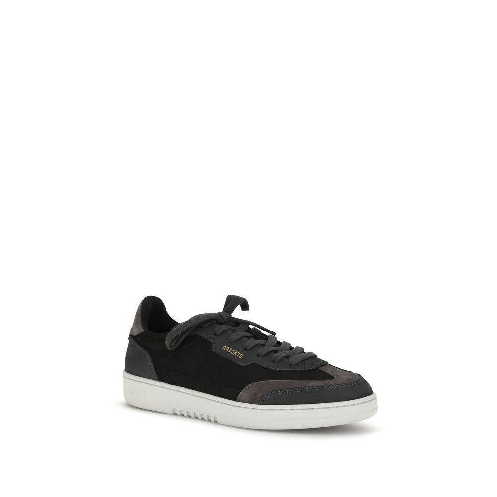 Axel Arigato Schwarze Nubukleder-Sneaker im Athletic-Stil