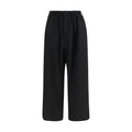 Y-3 Schwarze Wollhose Oves Aries Casual Pants