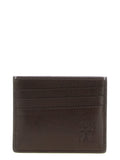 Brunello Cucinelli Braun Kalbsleder Kartenetui