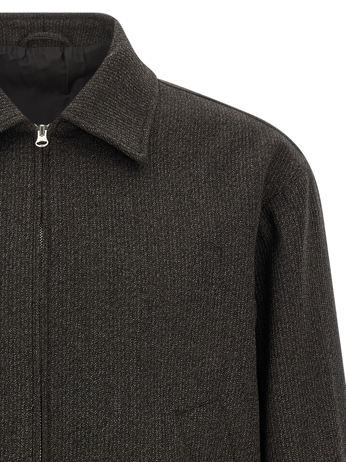 MFPEN Brauner Wollmantel in voller Länge