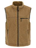 Gramicci Beige Polyester Ärmellose Jacke