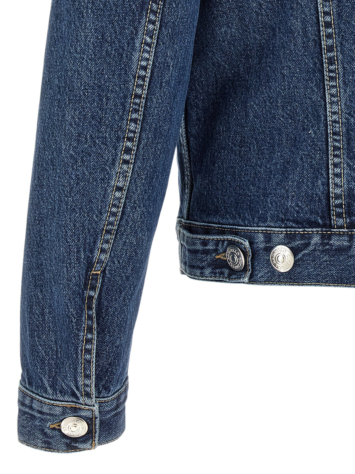 Brunello Cucinelli Blaue Jeansjacke aus Baumwolle