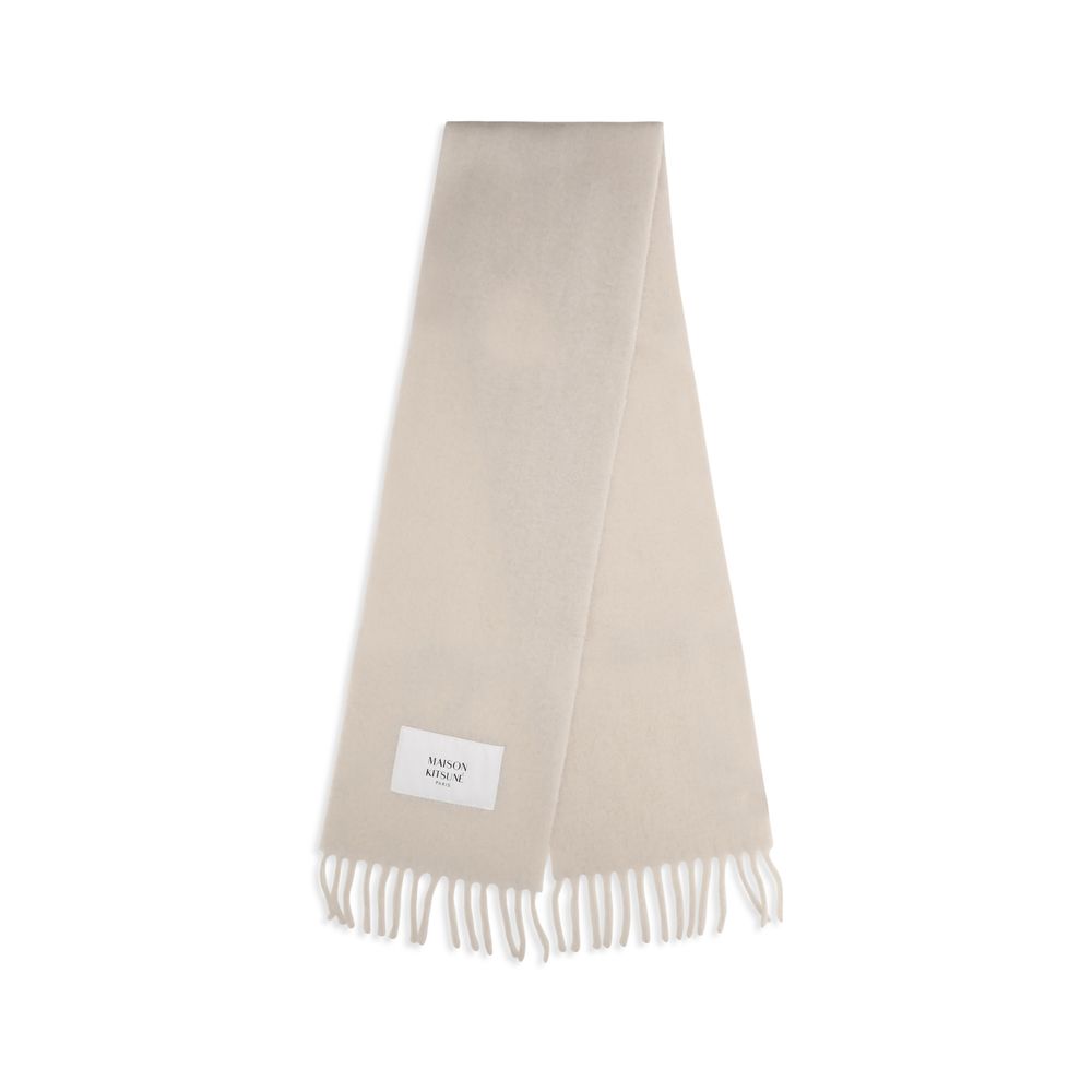 Maison Kitsuné Beige Polyamid-Schal