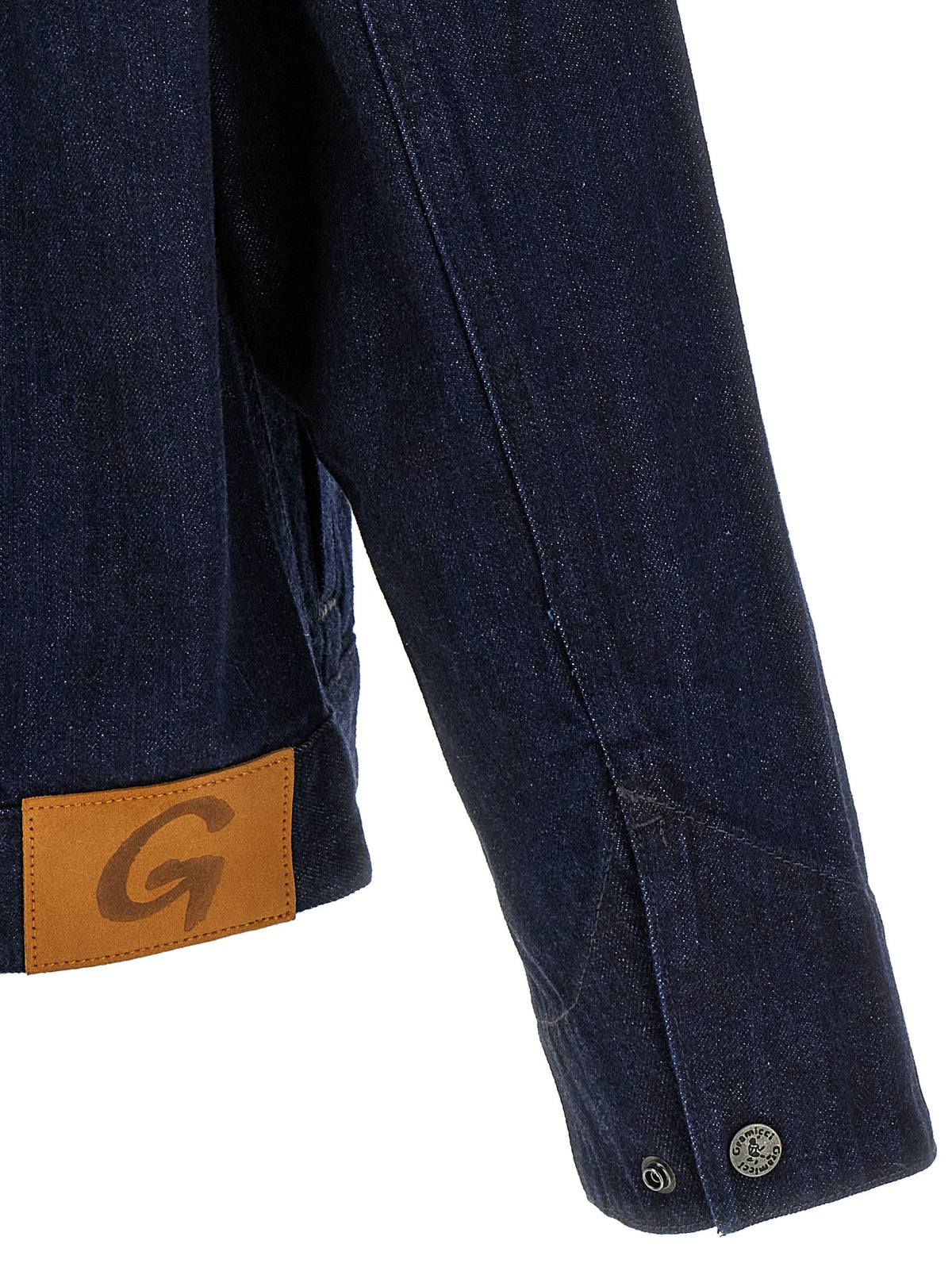 Gramicci Blaue Jeansjacke aus Baumwolle