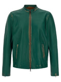 Diesel Zweifarbige Lammlederjacke