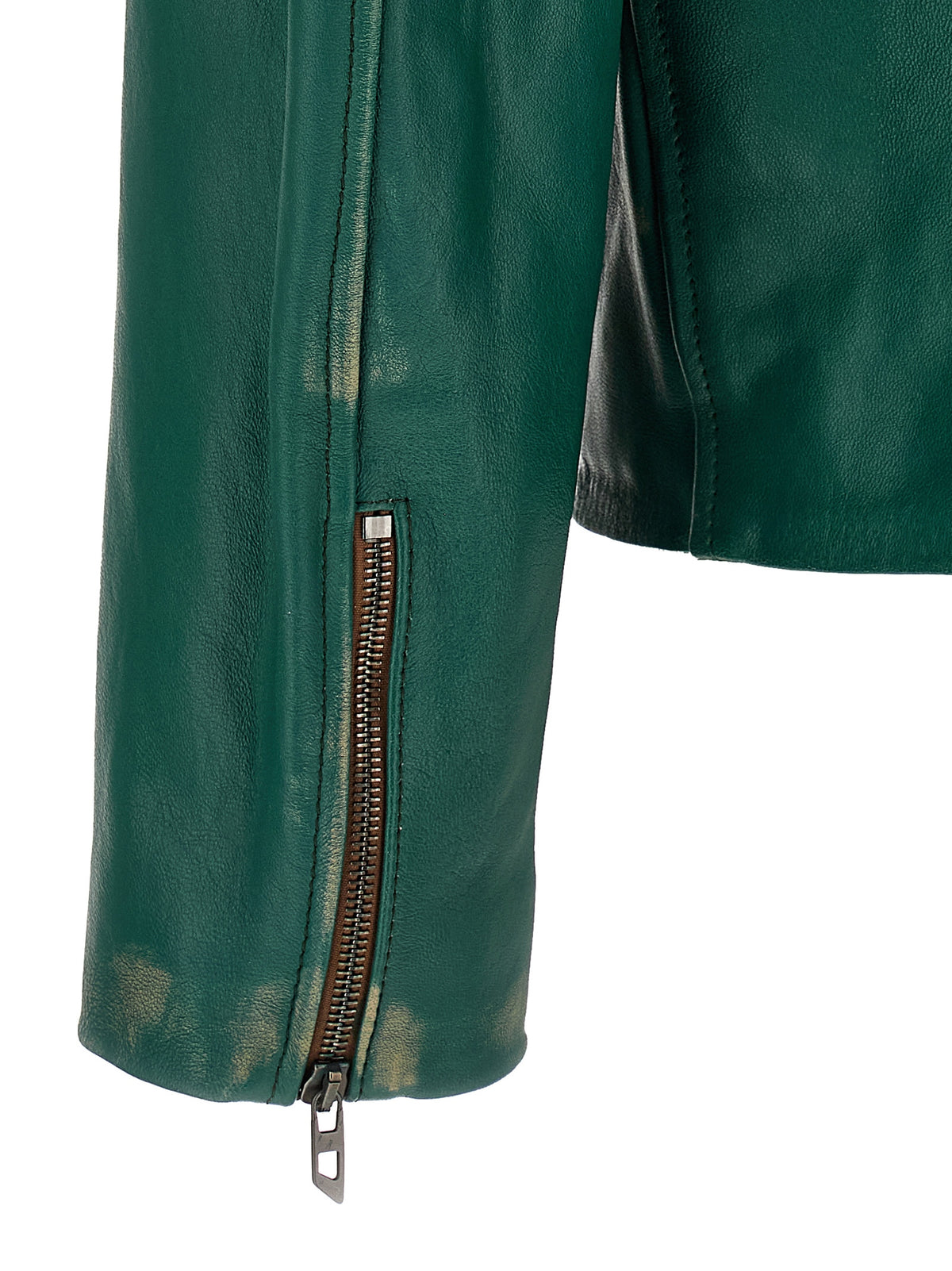Diesel Zweifarbige Lammlederjacke