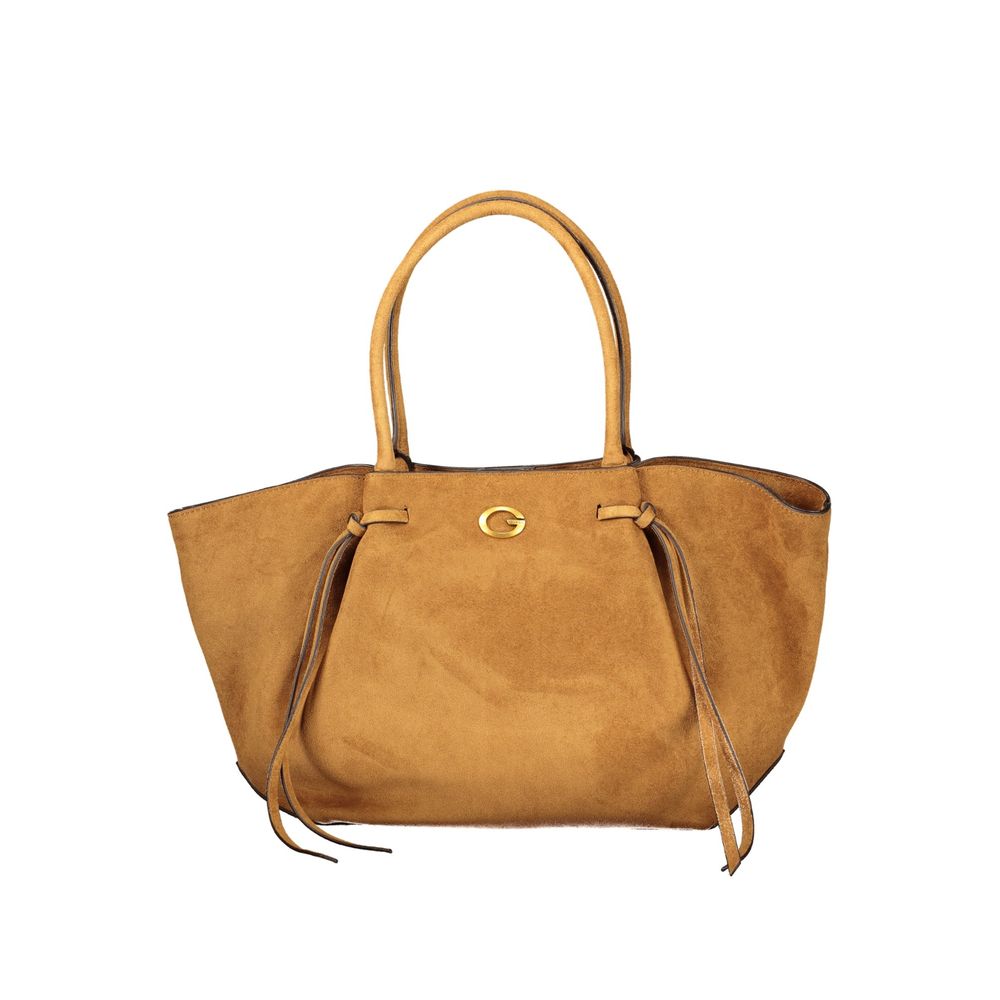 Guess Jeans Braune Handtasche aus Polyester