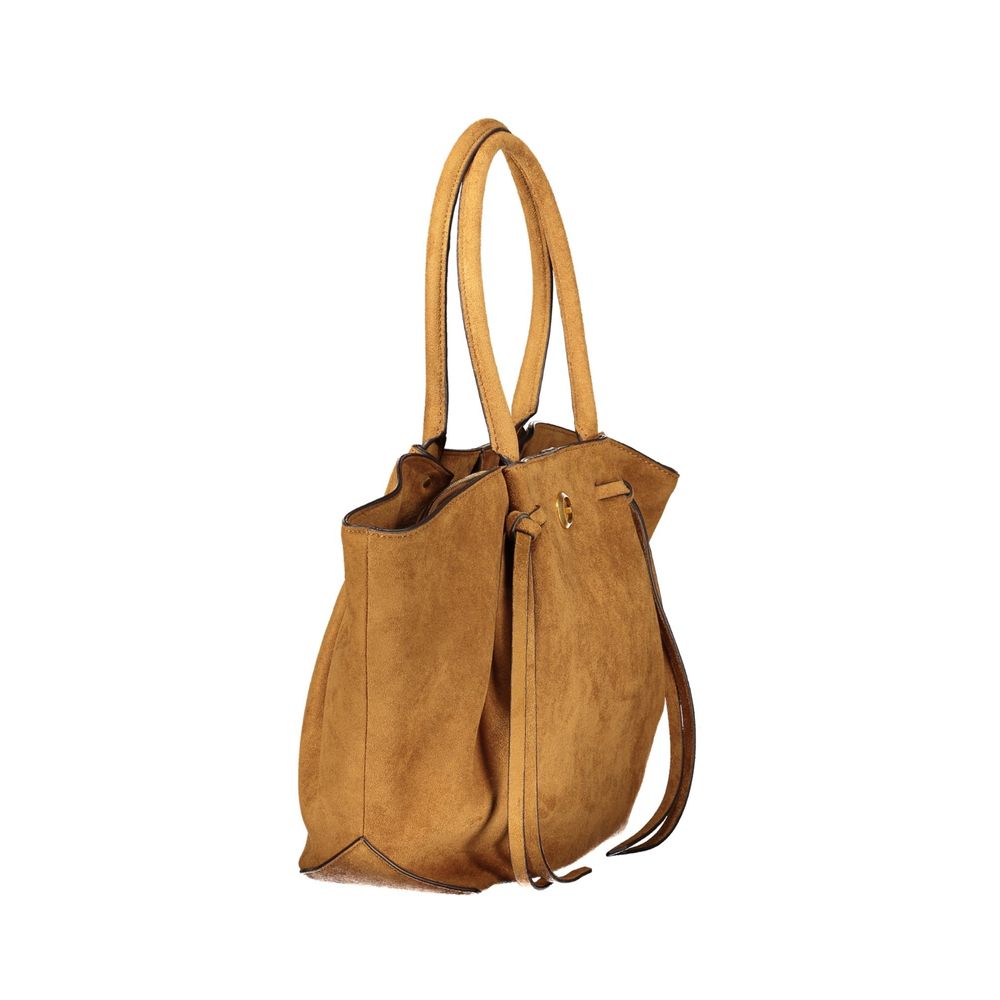 Guess Jeans Braune Handtasche aus Polyester