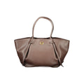 Guess Jeans Braune Handtasche aus Polyethylen