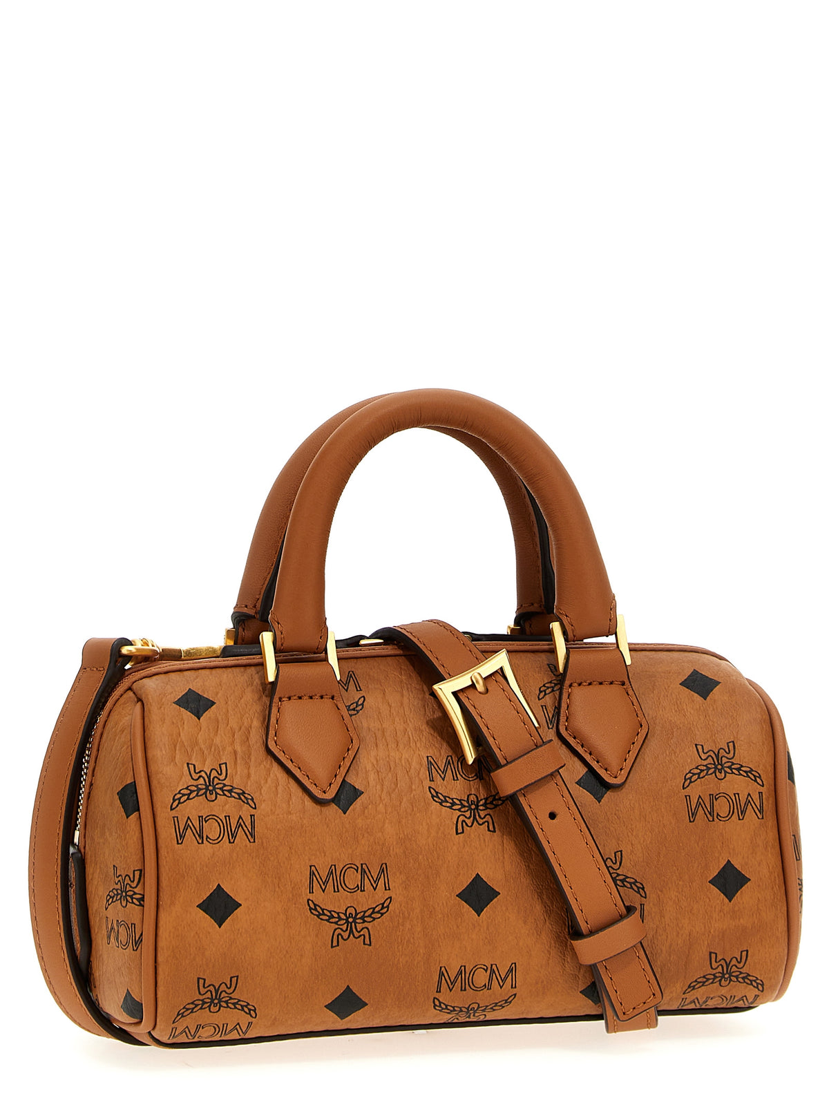 MCM Braune Handtasche aus Polyethylen