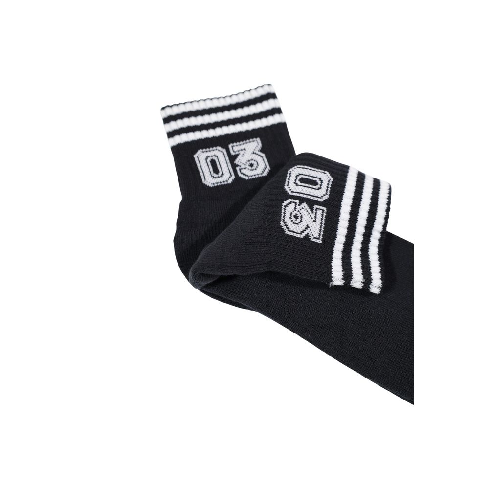 Adidas Originals Schwarze und weiße Baumwollsocken
