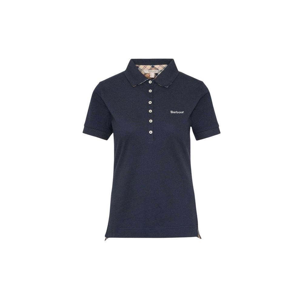 Barbour Blaues Baumwoll-T-Shirt