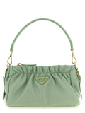 Prada Schultertasche aus zweifarbigem Lammleder