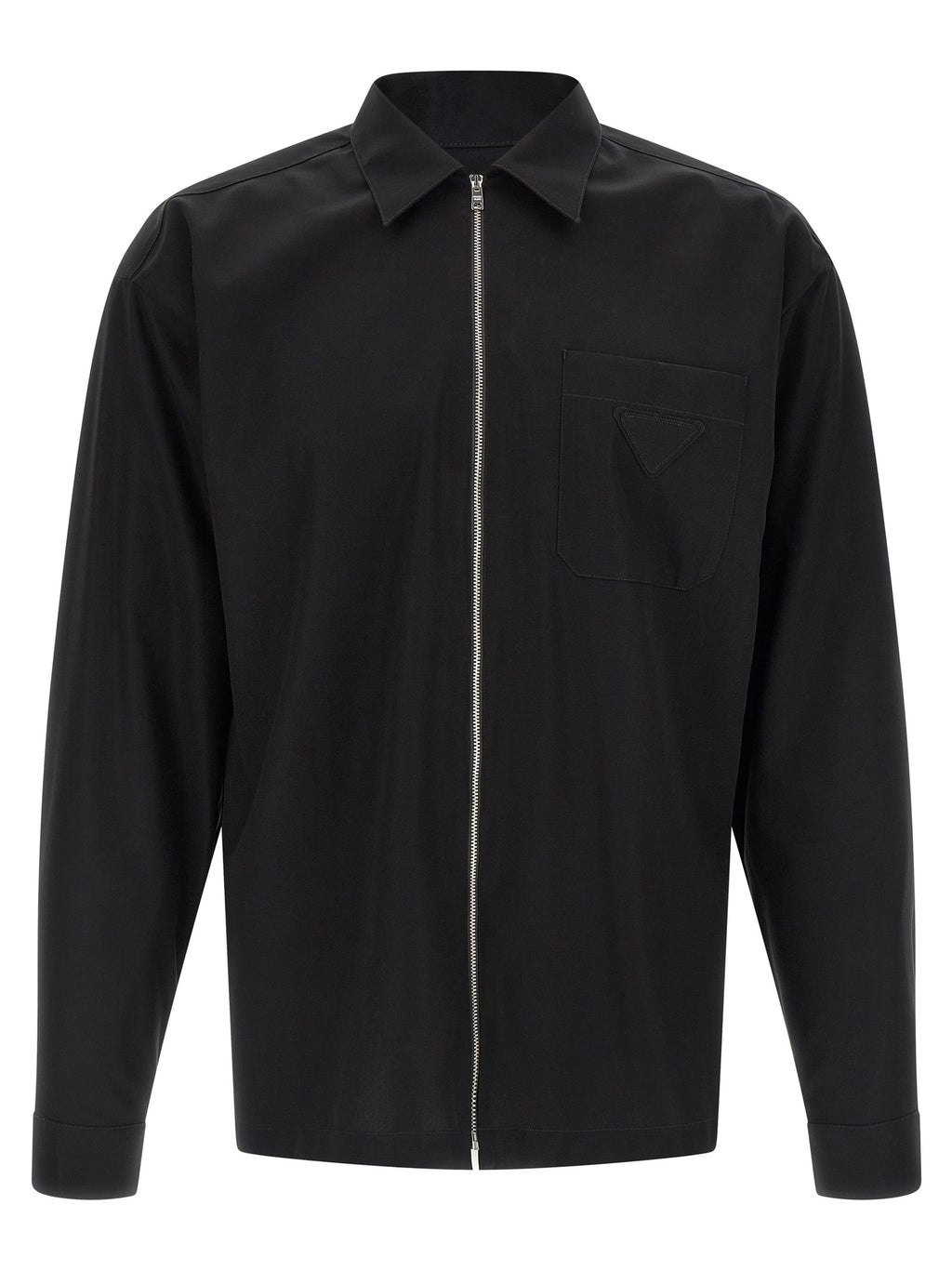 Prada Schwarze Baumwollbluse