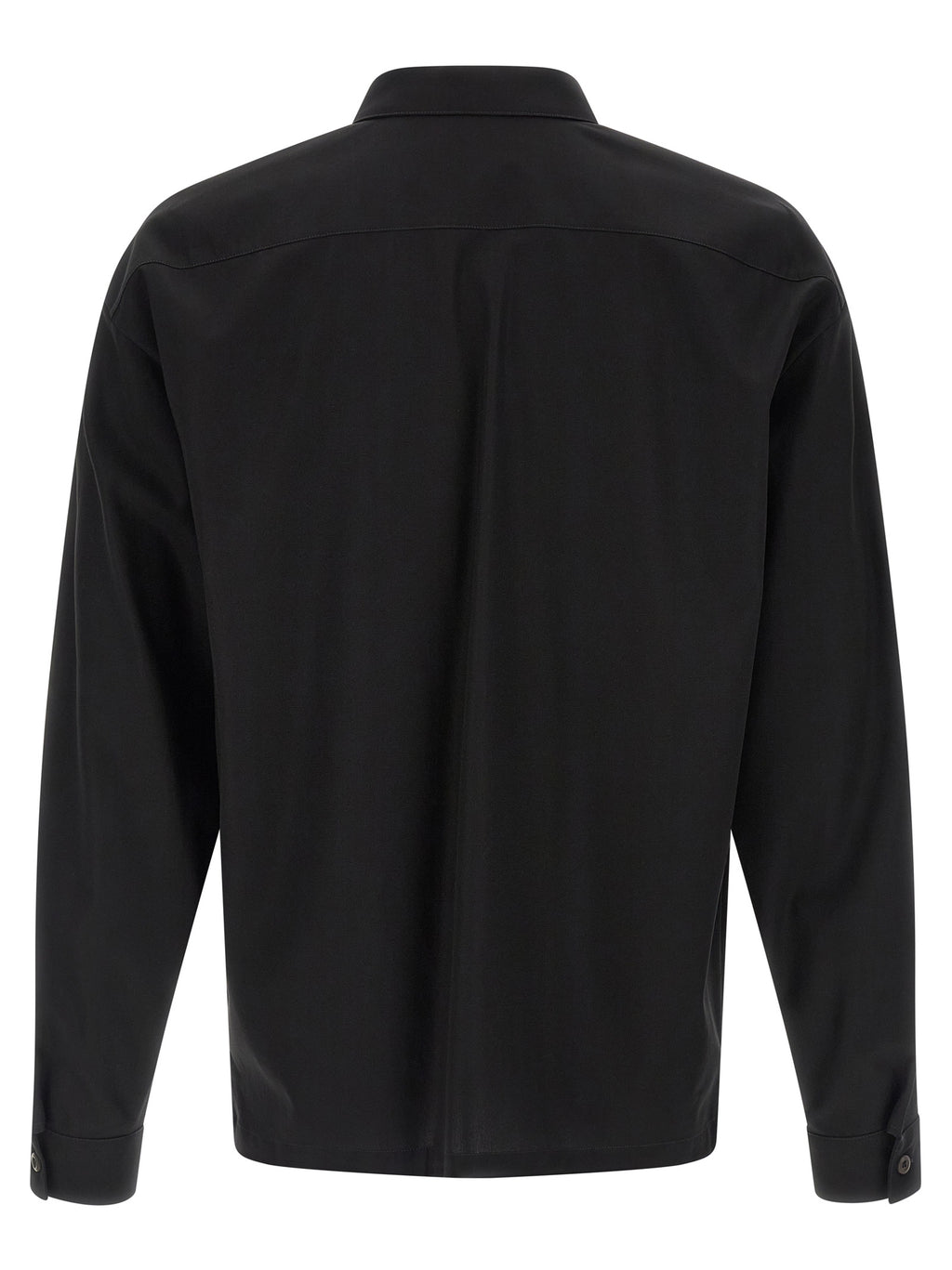 Prada Schwarze Baumwollbluse
