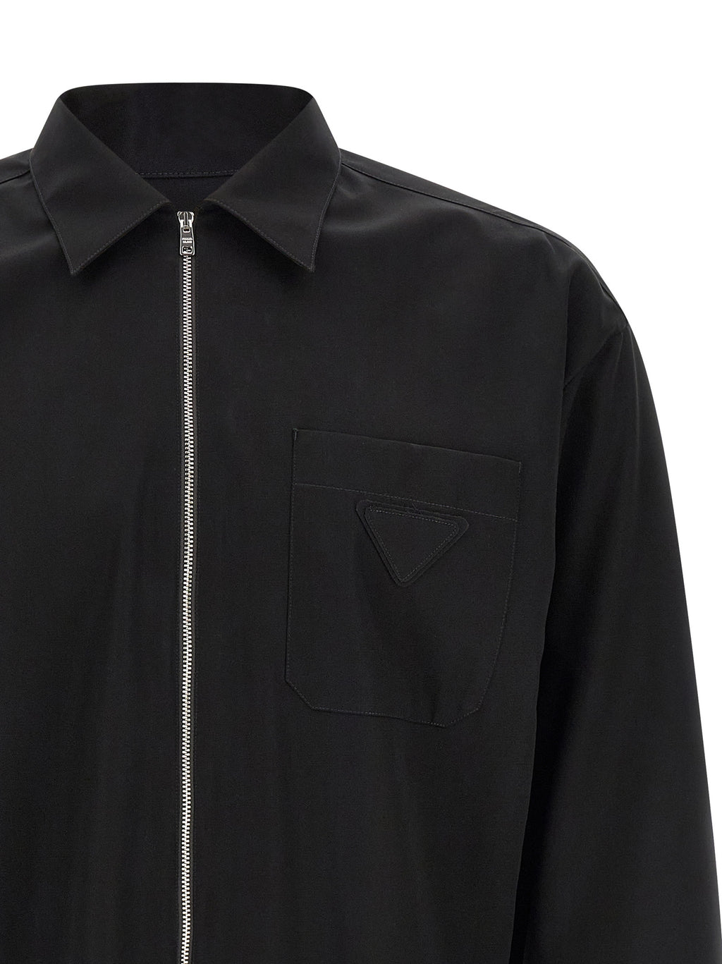 Prada Schwarze Baumwollbluse