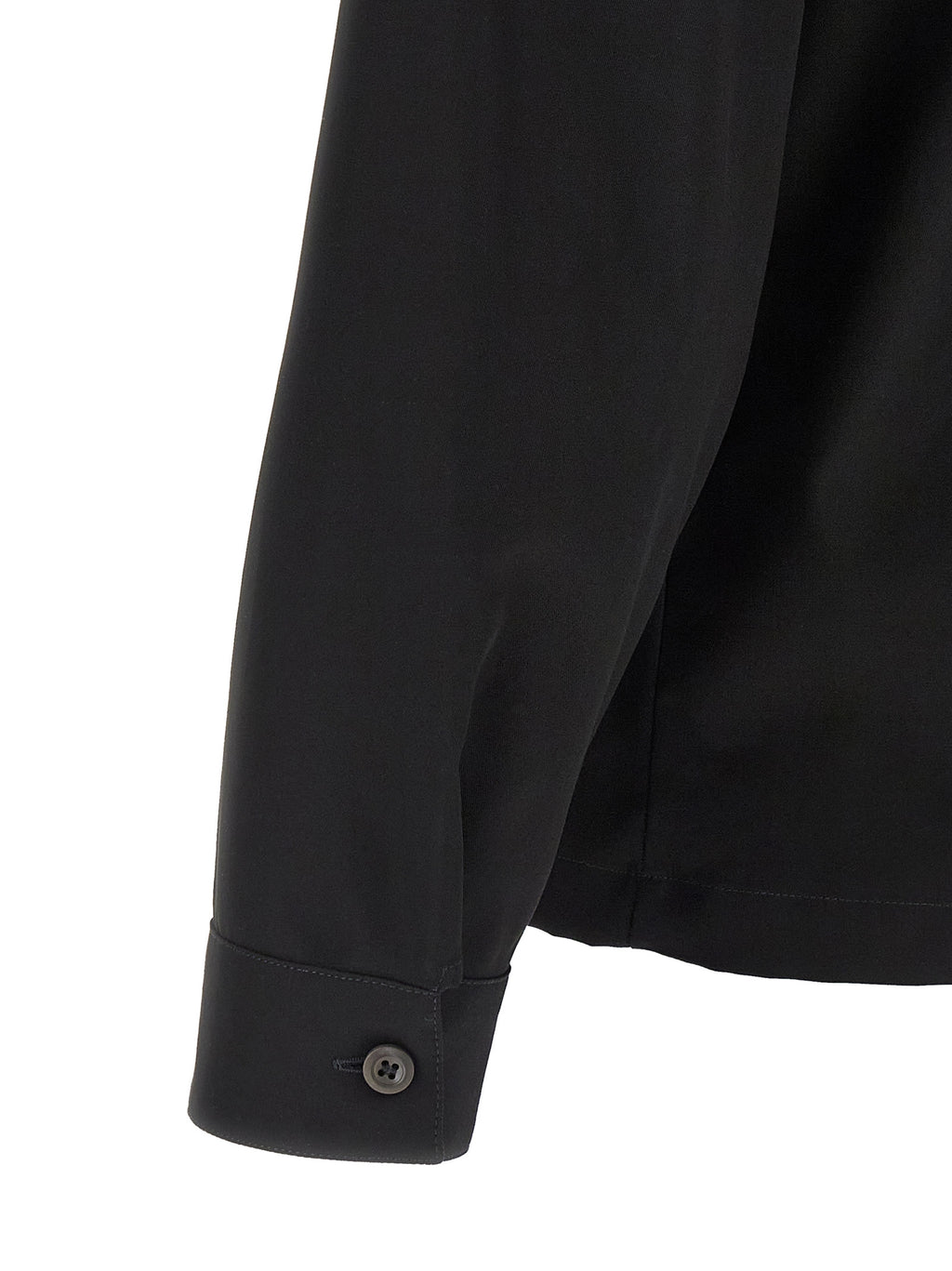 Prada Schwarze Baumwollbluse