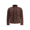 Belstaff Braune Baumwolljacke in voller Länge