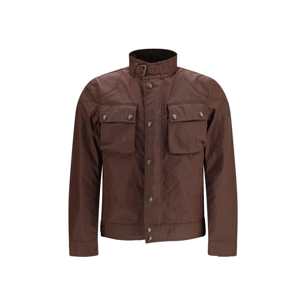 Belstaff Braune Baumwolljacke in voller Länge