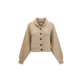 Tory Burch Beige Woll Cardigan Oves Aries