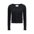 Extreme Cashmere Schwarzer Kaschmir-Cardigan