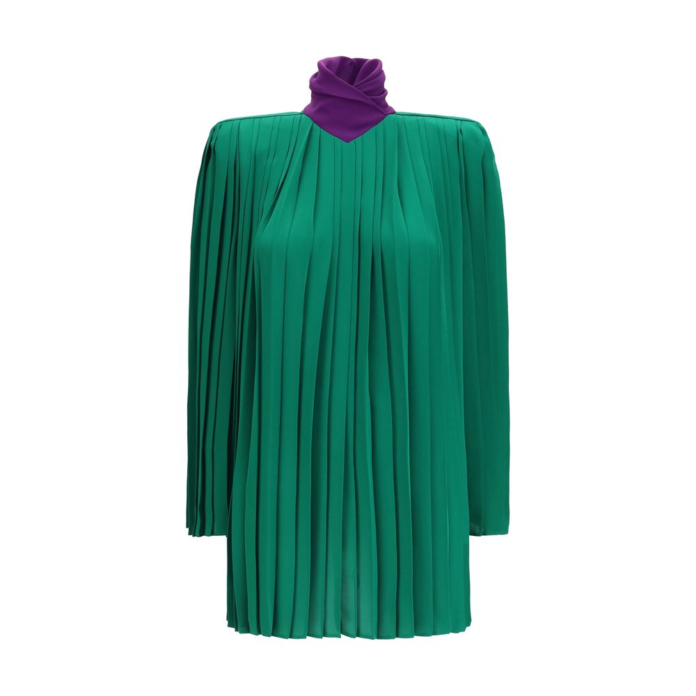 Valentino Garavani Zweifarbige Seidenbluse