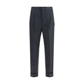 Umit Benan Graue Hose aus Wolle Ovis Aries