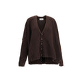 Golden Goose Brauner Woll Cardigan Oves Aries
