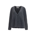 Golden Goose Grauer Woll Cardigan Ovis Aries